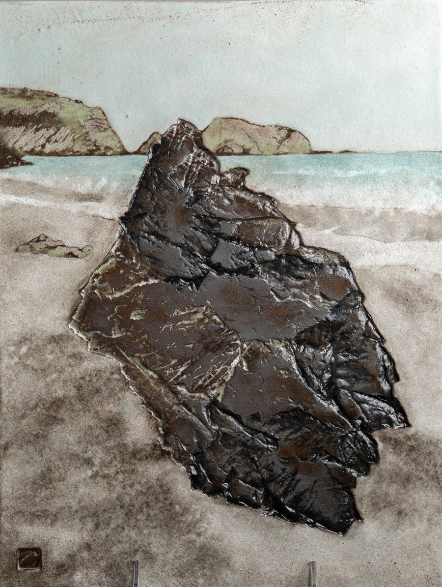 Celebrating California Tile 9.5x12.5" - Rodeo Beach